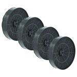 Vhbw 4x filtres � charbon actif remplacement pour rosi�res type a, 49011522 pour hotte aspirante