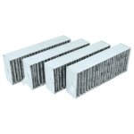 Vhbw 4x filtres à charbon actif compatible avec siemens ed877fq25e, eh611be15e, eh811be15e, ex801lx67e, ... Vhbw 4x filtres à charbon actif compatible avec siemens ed877fq25e, eh611be15e, eh811be15e, ex801lx67e, ...