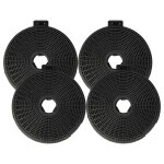 Vhbw 4x filtres � charbon actif compatible avec teka dbp 90 pro, dc 60, dbe 60, de 60. 2, dc 90, dbb ...