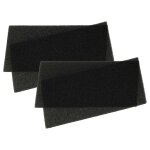 Vhbw 4x filtre mousse 40 ppi compatible avec bauknecht excellence 4580, hp 8522, hp 7422, 9882, 6590, ...