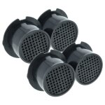 Vhbw 4x filtres remplacement pour miele 5466530, 9447050, bosch pour rfrigrateur - filtre  charbon ...