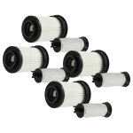 Vhbw 4x filtre remplacement pour miele hx - fsf, hx - fsx pour aspirateur - filtre combin� (pr�filtre ...