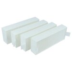 Vhbw 4x filtre compatible avec siemens ed851fq15e / 01, ed811fq15e / 20, ed811fq15e / 03, ed811fq15e ...