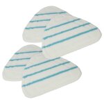 Vhbw 4x housses compatible avec silvercrest nettoyeur � vapeur - blanc / bleu, sp�cifique � l'appareil ...
