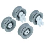 Vhbw 4x roulette pour panier inf�rieur compatible avec blaupunkt 5vf700np / 47, 5vf700np / 45, 5vf700np ...