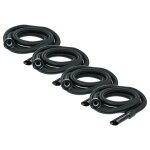 Vhbw 4x tuyau compatible avec numatic nst220, nst220 a, nupro reflo, nsqs250b, nvh180 - 11, nvh180 aspirateurs ...