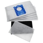 Vhbw 5 sacs micro fibres non tiss�es incl. 2 filtres compatible avec philips airstar, city line, easylife, ...