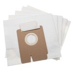 Vhbw 5 sacs papier compatible avec hoover tfv 2015 011, tfv 2015 021, tfv1212 011, tfv1617 011, tfv1816 ...