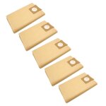 Vhbw 50x sacs compatible avec aquavac multisystem 2000, 22 aspirateur - papier, marron
