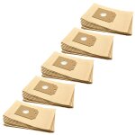 Vhbw 50x sacs compatible avec bosch bsn 2020 aspirateur - papier, 28cm x 17cm, couleur sable