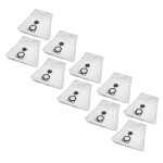 Vhbw 50x sacs compatible avec bosch gas 15 l, gas 20, gas 20 l aspirateur - microfibres non tiss�es, ...