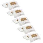 Vhbw 50x sacs compatible avec delonghi quick 1250, 1350 aspirateur - microfibres non tiss�es, 31cm x ...