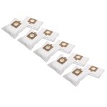 Vhbw 50x sacs compatible avec electrolux dolphin plus u50003, u5002 aspirateur - microfibre non tisse, ...