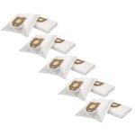 Vhbw 50x sacs compatible avec philips hr 6371 - hr 6396, hr 6938, hr 6939, hr 6983 aspirateur - microfibres ...