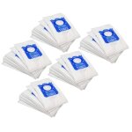 Vhbw 50x sacs compatible avec philips impact excel, new york - city line, miami - city line, milano - ...