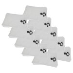 Vhbw 50x sacs compatible avec stihl se 133 me aspirateur - 52, 5cm x 39cm blanc