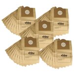 Vhbw 50x sacs remplacement pour rowenta zr 815, zr 765, zr 81 pour aspirateur - papier, 32cm x 19cm couleur ...