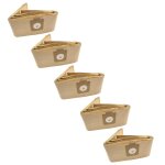 Vhbw 50x sacs compatible avec volta uz 932 / uz932, v 10 / v10 aspirateur - papier, couleur sable