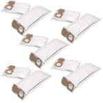 Vhbw 50x sacs compatible avec vorwerk kobold vk 120, vk 121, vk 122, vk121, vk122 aspirateur - microfibres ...