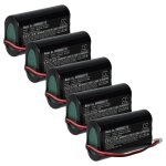 Vhbw 5x batterie remplacement pour bat04703706701900, 4508401 pour lampe de chevet, de salon (5200mah, ...