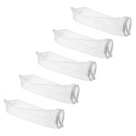Vhbw 5x chaussettes filtrantes universelles pour aquarium, piscine, skimmer - sac de filtration, nylon, ...