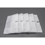 Vhbw 5x filtre anti - poussi�re pour ventilateur, diffuseur d'air mural ext�rieur comme lunos 9 / fald ...