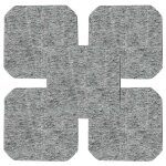 Vhbw 5x filtre � charbon actif compatible avec tefal universalis 800 friteuse