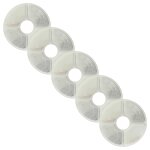 Vhbw 5x filtre compatible avec enjoy pet fontaine pour chat, chien - filtre