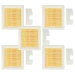 Vhbw 5x filtre hepa, 5x pr�filtre compatible avec samedia vac 100 aspirateur