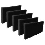 Vhbw 5x filtre mousse compatible avec gorenje t408hd. s, t408hd. s. cn, t408hd. w. au, t408hd. w. p, ...