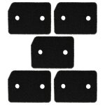 Vhbw 5x filtre mousse s�che linge compatible avec miele tmg400 - 40, tmc640wp, tmc547wp, tmb640wp, tmb300 ...
