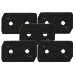 Vhbw 5x filtre mousse compatible avec siemens isensoric selfcleaning condenser wt7hy790ch / 02, wt47y7w0au ...