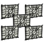 Vhbw 5x filtre protection moteur compatible avec siemens vsz 4g320 / 01, vsz 4g300 / 01 z4. 0, vsz 4g300 ...