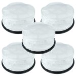 Vhbw 5x filtre rond compatible avec numatic nrv 370, nrv 380, nrv 370 - 22, nrv 374, nrv - 204, nrv384, ...