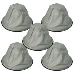 Vhbw 5x filtres � sac compatible avec ulsoni ip x0 aspirateur de chemin�e, aspirateur � cendres - filtre ...