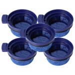 Vhbw 5x filtre compatible avec samsung vs20a958fwb / sc, vs20a958f3b / st, vs20a958f3b / sp, vs20a958f3b ...