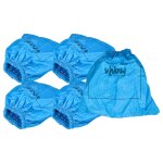 Vhbw 5x filtres textiles compatible avec lidl / parkside pnts 1400 b1 - ian 66443 aspirateur sec et humide ...
