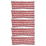 Vhbw 5x housses de rechange remplacement pour vileda 161717 pour nettoyeur  vapeur, balai vapeur - microfibre ...