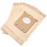 Vhbw 5x sac d'aspirateur compatible avec tornado essensio to 4610 - 4620 aspirateur, papier 25. 75cm ...