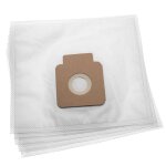Vhbw 5x sacs compatible avec liv domino, modulo, optimo, primo, solo, tempo aspirateur - microfibre non ...