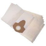 Vhbw 5x sacs compatible avec parkside pnts 1300 a1, pnts 1300 b2 aspirateur - papier, volume de 20 l, ...