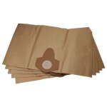 Vhbw 5x sacs compatible avec parkside pnts 1400 f2 - ian 287974 aspirateur - papier, 38, 5cm x 26cm marron ...
