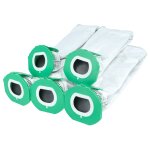 Vhbw 5x sacs remplacement pour vorwerk fp7s, fp7 pour aspirateur - 25cm x 7, 6cm blanc