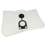 Vhbw 5x sacs compatible avec starmix ts 1214 rts aspirateur - microfibre non tiss�e, volume de 20 l, ...