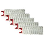 Vhbw 5x serpillres compatible avec vileda 1 - 2 spray balai nettoyant - tte de rechange, microfibre, ...