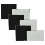 Vhbw lot de 6 filtres compatible avec philips powerpro ultimate fc9911 - fc9929, fc9932 aspirateur - ...