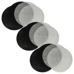 Vhbw 6x filtre � charbon actif, 6x filtre � graisses compatible avec moulinex t - 43, t - 41, t - 42 ...