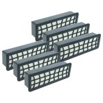 Vhbw 6x filtre compatible avec zelmer zvc752stua(02)(919. 0st), zvc752stua(01)(919. 0st) aspirateur - ...