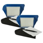 Vhbw lot de 8 pices filtres / pinceau compatible avec moulinex mo 4527014 q0, mo 4531014 q0, mo 4537014 ...