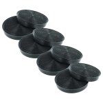 Vhbw 8x filtres � charbon actif compatible avec hotpoint - ariston hd 9 (wh), hd 9 (ix) ag, hd9, hd6wh, ...